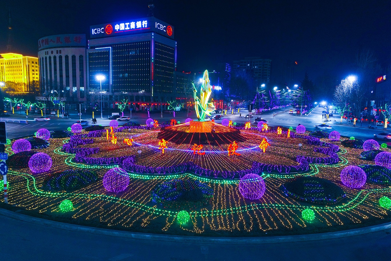 晋城夜景美如画